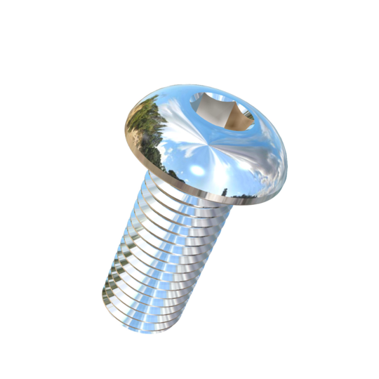 Titanium 5/16-24 X 3/4 UNF Button Head Socket Drive Allied Titanium Machine Screw